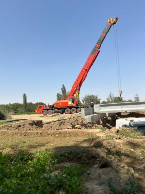 حمل و نقل در ارتفاع با جرثقیل