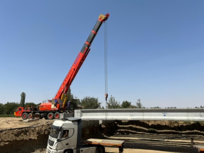 حمل و نقل تجهیزات صنعتی با جرثقیل